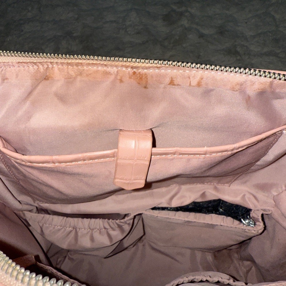 Freshly Picked Pink Croc Minimal Backpack - Picture 7 of 10